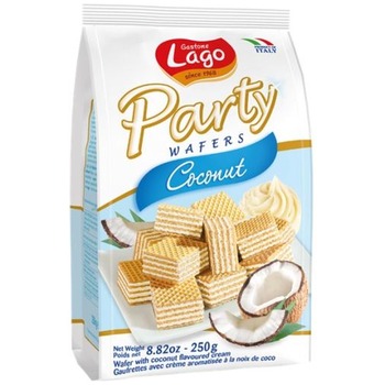 LAGO PARTY BAG WAFERS COCONUT (COCCO)
