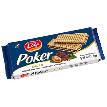 LAGO PARTY POKER WAFER COCOA