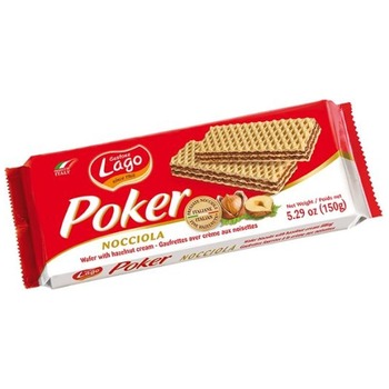 LAGO PARTY POKER WAFER HAZELNUT (NOCCIOLA)