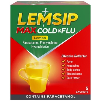 LEMSIP MAXCOLD FLU LEMON