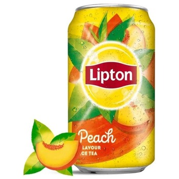 LIPTON ICE TEA PEACH CAN (SHORT)