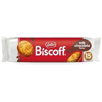 LOTUS BISCOFF BISCUITS WITH CHOCOLATE