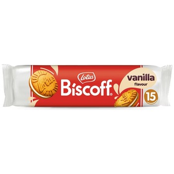 LOTUS BISCOFF BISCUITS WITH VANILLA CREAM