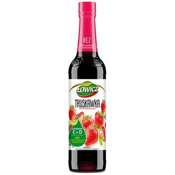 LOWICZ SYRUP TRUSKAWKA STRAWBERRY