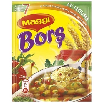 MAGGI BORS CU LEGUME SI TARATE DE GRAU