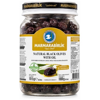 MARMARABIRLIK BLACK OLIVES BOTTLE XL-L (201-260)