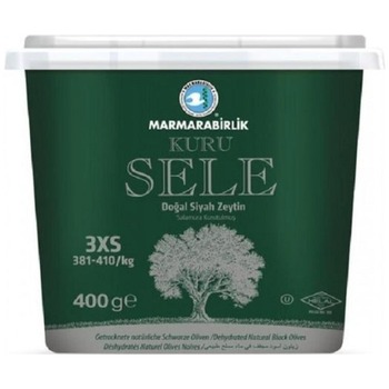 MARMARABIRLIK BLACK OLIVES KURU SELE 3XS (381-411)