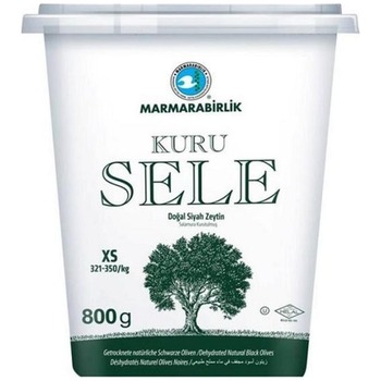MARMARABIRLIK BLACK OLIVES KURU SELE XS (321-350)
