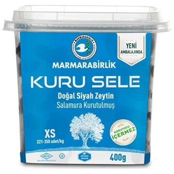 MARMARABIRLIK BLACK OLIVES KURU SELE XS (321-350)