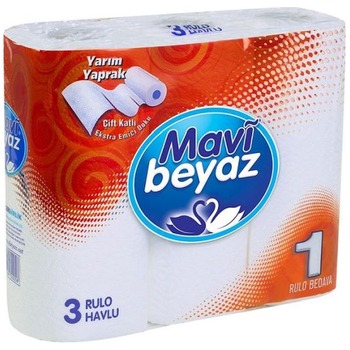 MAVI BEYAZ 2 FLY KITCHEN TOWEL ROLL