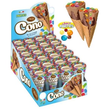 MESSORI CONO SNACK PARTY CORNET WITH CHO. DRAGEE