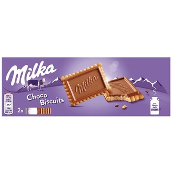 MILKA COOKIES CHOCO BISCUIT-CU LAPTE