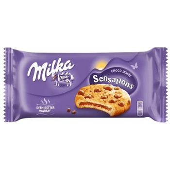 MILKA COOKIES SENSATIONS CHOCO INSIDE (WHITE COOKIES)