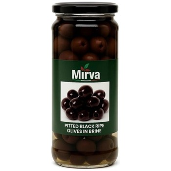 MIRVA OLIVES BLACK PITTED IN BRINE PM 2.29