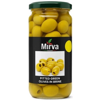 MIRVA OLIVES GREEN PITTED IN BRINE PM 2.29