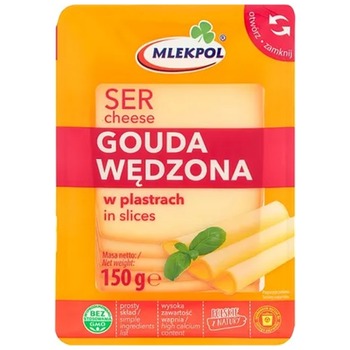 MLEKPOL SER GOUDA WEDZONA SMOKED