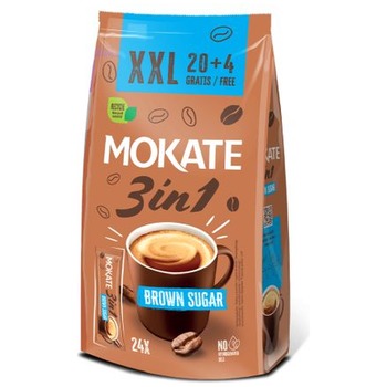 MOKATE 3 IN 1 BROWN SUGAR XXL