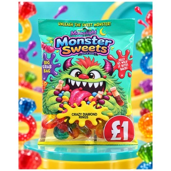 MONSTER SWEET DIAMONOD RINGS PM 1.00 (HALAL)