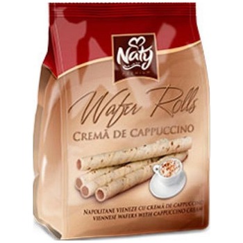 NATY WAFER ROLLS CAPUCCINO