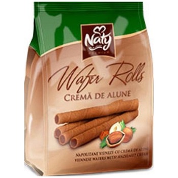 NATY WAFER ROLLS HAZELNUT