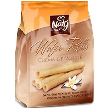 NATY WAFER ROLLS VANILLA