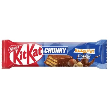 NESTLE KITKAT CHUNKY ROASTED HAZELNUT