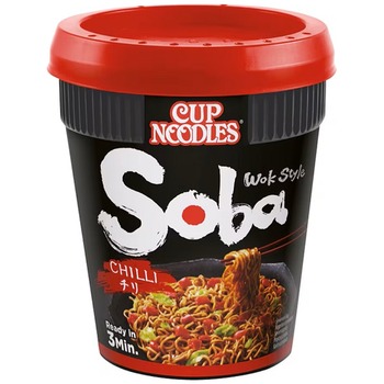 NOODLES NISSIN SOBA CHILI INSTANT (RED)