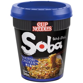 NOODLES NISSIN SOBA YAKITORI CHICKEN INSTANT (BLUE)
