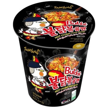 NOODLES BULDAK HOT CHICKEN SPICY RAMEN CUB (HALAL)