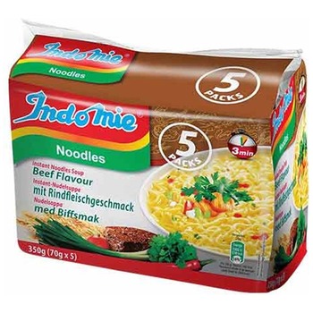 NOODLES INDOMIE MULTIPACK BEEF (8X350G)