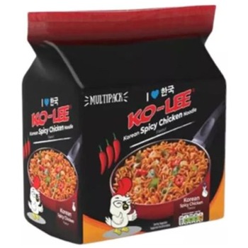 NOODLES KO LEE SPICY CHICKEN (4 MULTIPACK)