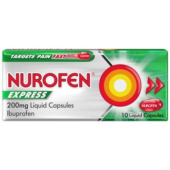 NUROFEN EXPRESS LIQUID CAPSULES