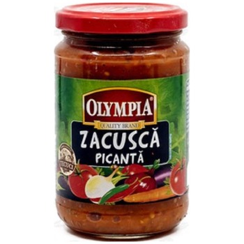 OLYMPIA ZACUSCA PICANTA EGGPLANTS IN HOT SOUCE