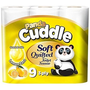 PANDA CUDDLE LEMON TOILET PAPER 3 FLY TUVALET KAGIDI