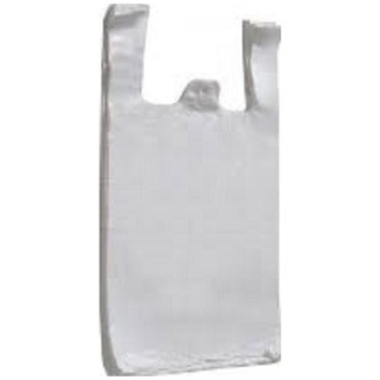 PANDAX LARGE WHITE CARRIER BAGS 20 MIC