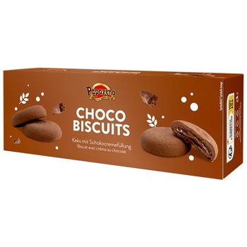 PAPAGENA BISCUITS WITH CHOCOLATE FILLING
