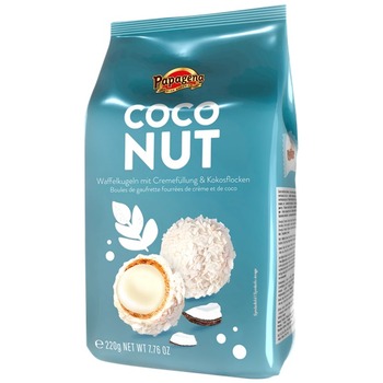 PAPAGENA WAFERBALLS WITH COCONUT