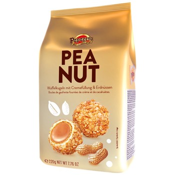 PAPAGENA WAFERBALLS WITH PEANUT