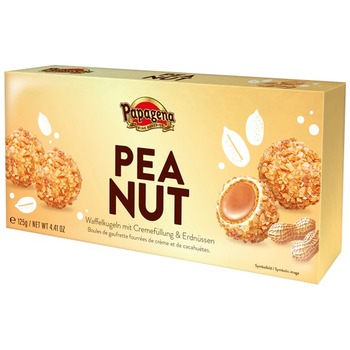 PAPAGENA WAFERBALLS WITH PEANUT CREAM FILLING