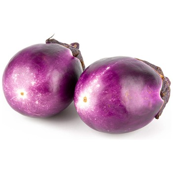PINK ROUND RAVAIYA AUBERGINE