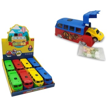 PULL BACK EJECTION BUS WITH CANDY