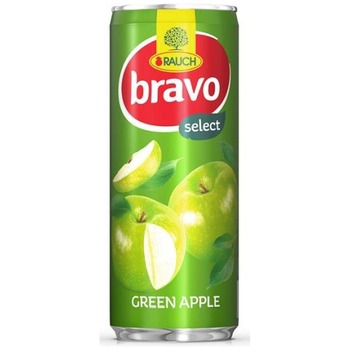RAUCH BRAVO GREEN APPLE JUICE CAN