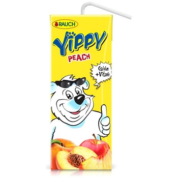 RAUCH YIPPY PEACH JUICE TETRA PAK