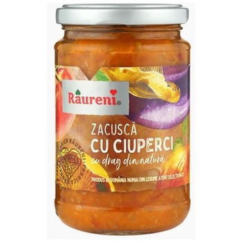 RAURENI ZACUSCA CU CIUPERCI