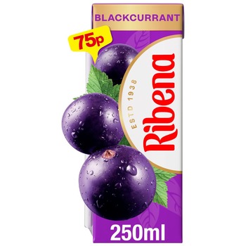 RIBENA BLACKCURRANT JUICE DRINK PM 0.75