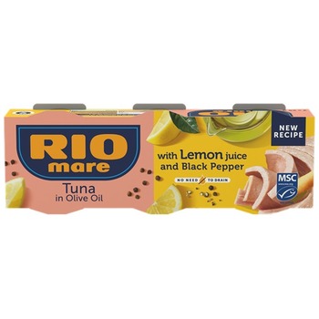 RIO MARE TUNA WITH LEMON AND BLACK PEPPER