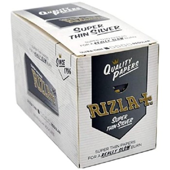 RIZLA SILVER SUPER THIN 100 BOOKLETS SMALL