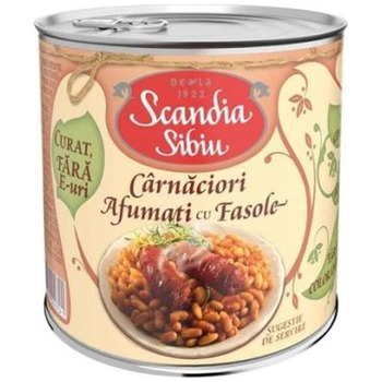 SCANDIA SIBIU CARNACIORI AFUMATI CU FASOLE