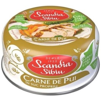 SCANDIA SIBIU CARNE PUI IN SUC PROPRIU