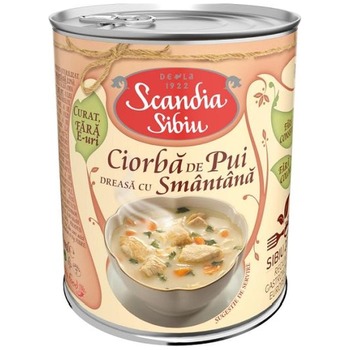 SCANDIA SIBIU CIORBA DE PUI CU SMANTANA